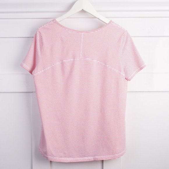 TALBOTS T striped crew neck shirt size X - Picture 5 of 7